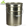 Metal Pail With Lid 5 gallon metal tin buckets for sale Manufactory